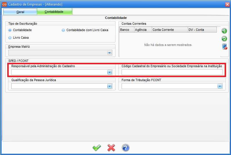 Fonte: Sistema Publico de Escrituração Digital SPED Neste tutorial vamos abordar todas as parametrizações e cadastros para a geração perfeita de arquivos SPED Contábil Digital (ECD).