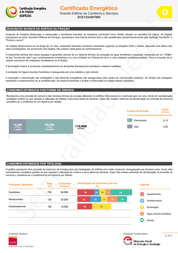 SCE - Enquadramento legal O novo Certificado Energético - Uma peça de comunicação Comércio e Serviços Breve