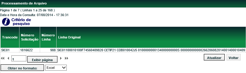 Identificação de Comitentes Registros Pendentes de Processamento Identificação de Comitentes > Consulta > Registros Pendentes de Processamento Visão Geral Permite consultar os registros de