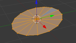 Agora você terá que dar altura para sua caneca. Entre no Edit Mode (TAB) e provavelmente todos os vértices estarão selecionados. Caso eles não estejam, selecione-os teclando A.