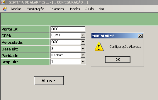 Será exibida a mensagem acima informando que as configurações foram salvas. Clique em OK e após feche a tela de Configuração.