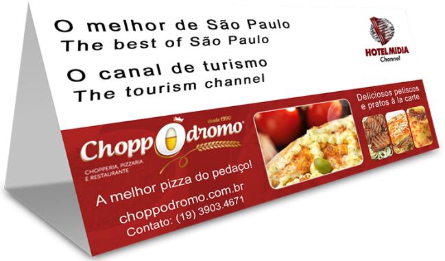 DISPLAY APARTAMENTO Sua Marca Sua informação Voltada para a divulgação e promoção de marcas, produtos e serviços nos apartamentos; Display estará exposto ao lado do TV ou na cabeceira da cama; Terá