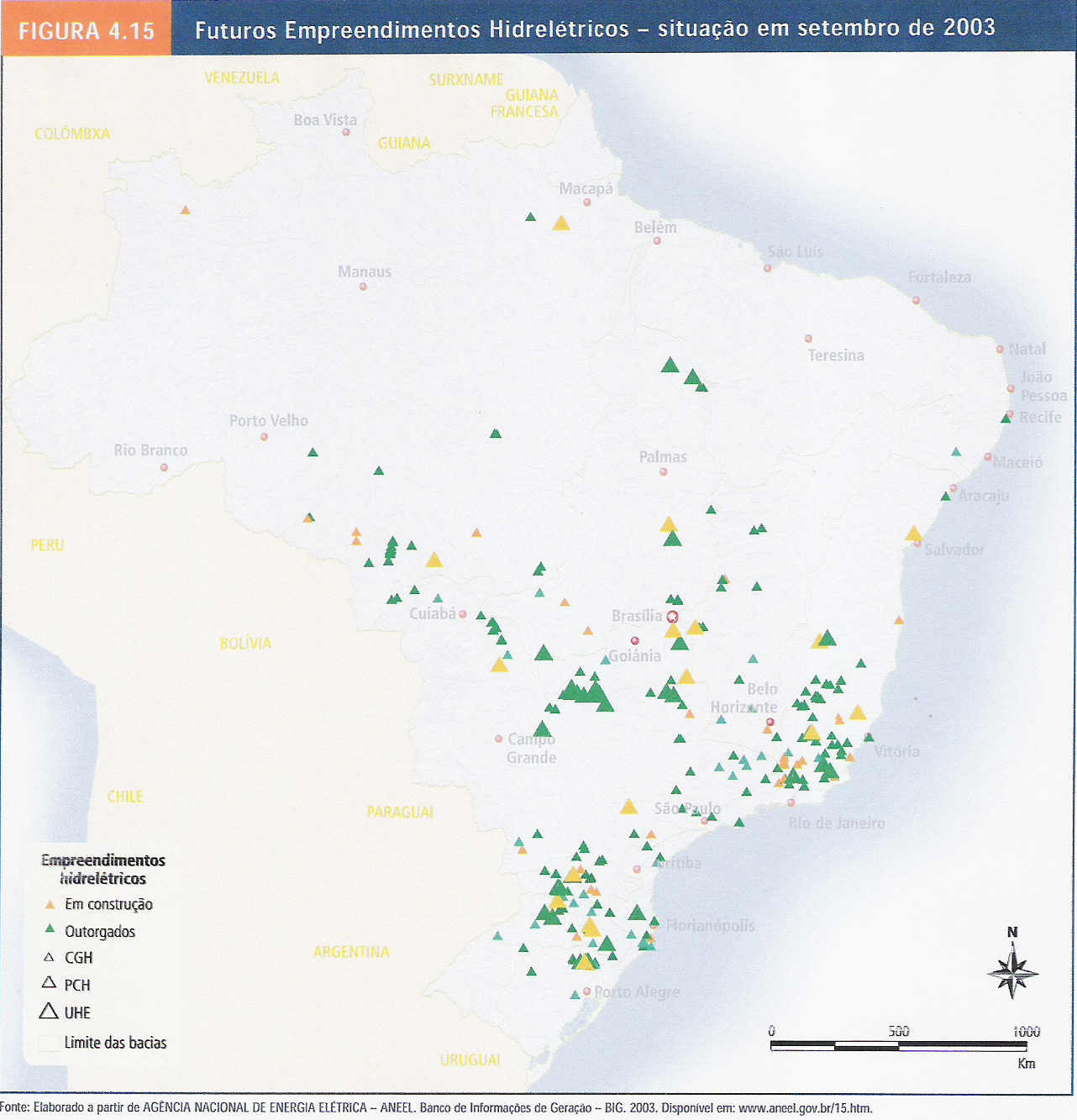 ANEEL, Attlas Nacional de Energia Elétrica.