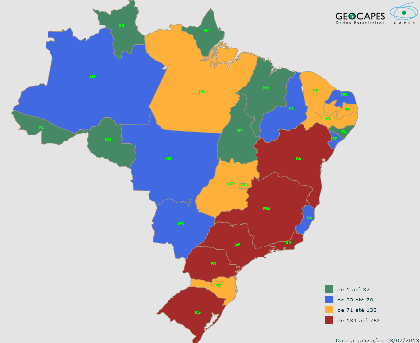 Programas de Pós-graduação por