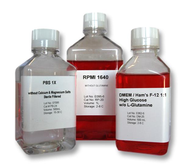 Meios de cultura Meio Essencial Mínimo (MEM) - Glicose - Bicarbonato (Tampão) - Indicador de ph - Íons (Ca +2, Mg +2, Na +, C l-, K +, Zn +2 ) - Vitaminas - Aminoácidos -