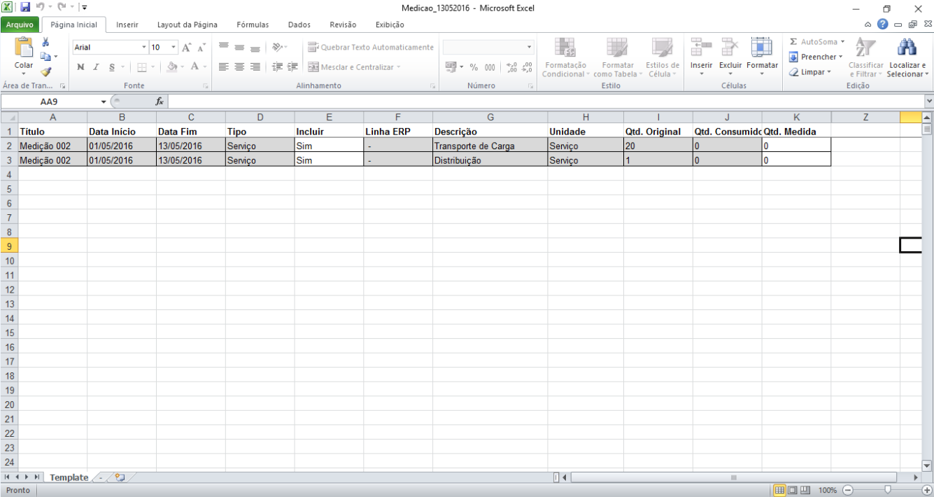 Módulo Transporta Lista das ASNs 6 A transportadora poderá também exportar a lista em formato Excel.