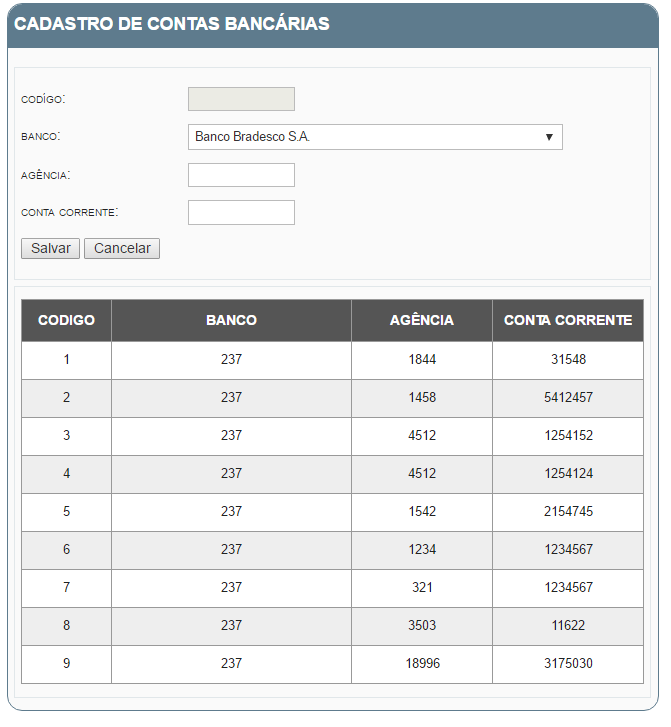 EMISSÃO DE BOLETOS NO ECLOUD 1. CONFIGURAÇÃO 1.