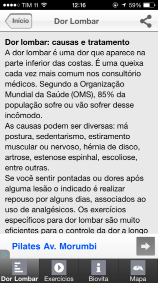 EM SAÚDE EXERCÍCIOS DE