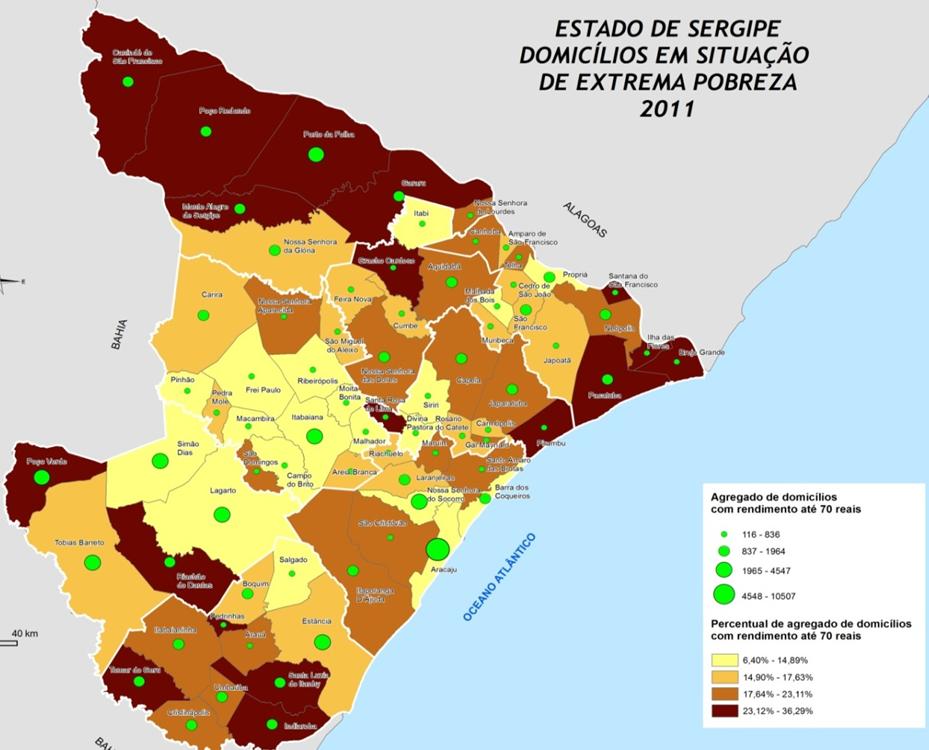 Cenário Socioeconômico de Sergipe Extrema Pobreza em Sergipe Quem são os sergipanos que estão na