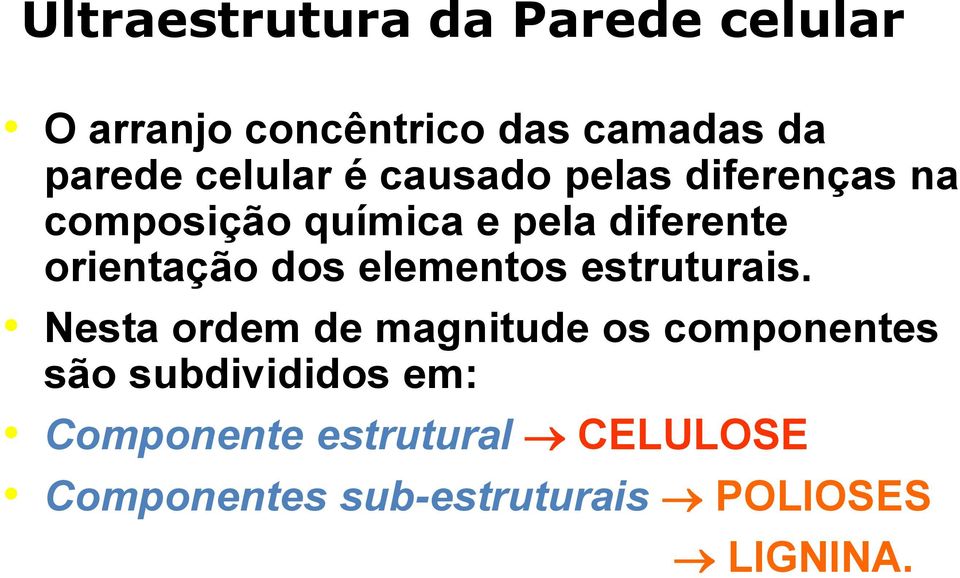 orientação dos elementos estruturais.