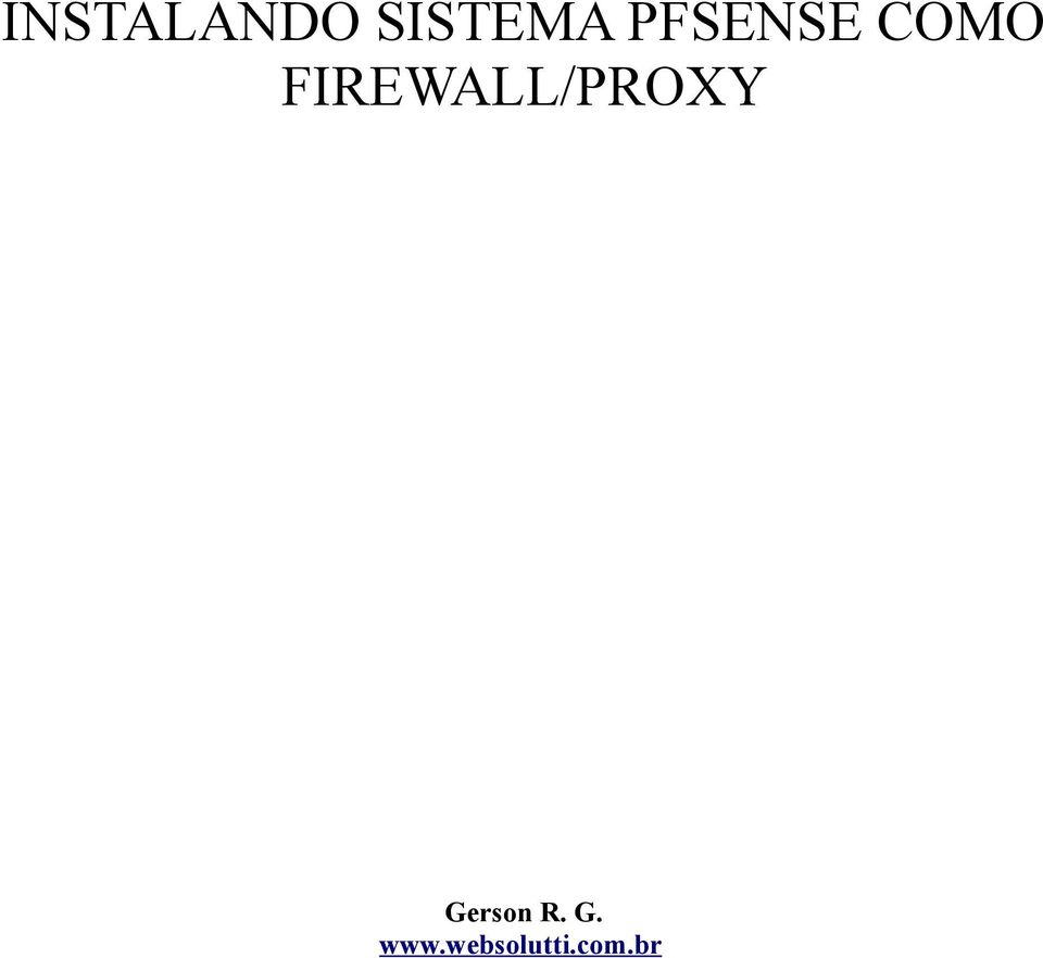 FIREWALL/PROXY