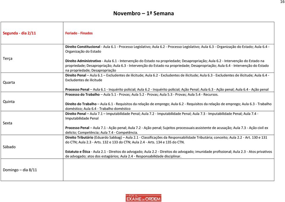 2 - Intervenção do Estado na propriedade; Desapropriação; Aula 6.3 - Intervenção do Estado na propriedade; Desapropriação; Aula 6.