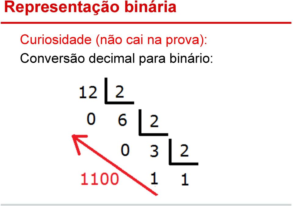 na prova): Conversão