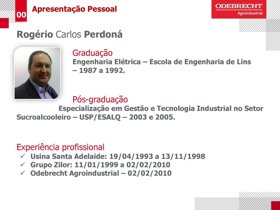 Pós-graduação Especialização em Gestão e Tecnologia Industrial no Setor Sucroalcooleiro