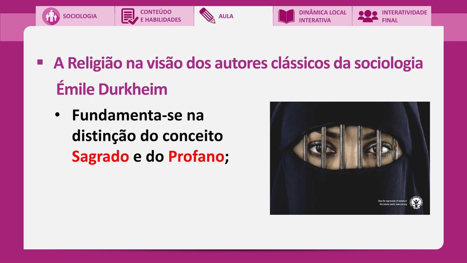 Durkheim Fundamenta-se na