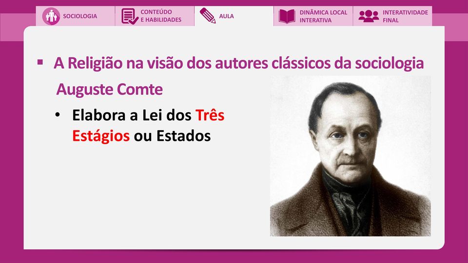 sociologia Auguste Comte