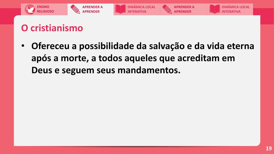 eterna após a morte, a todos aqueles