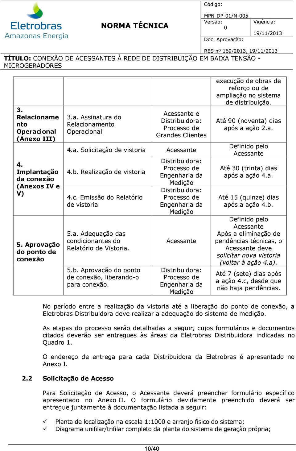 Acessante e Distribuidora: Processo de Grandes Clientes Acessante Distribuidora: Processo de Engenharia da Medição Distribuidora: Processo de Engenharia da Medição Acessante Distribuidora: Processo