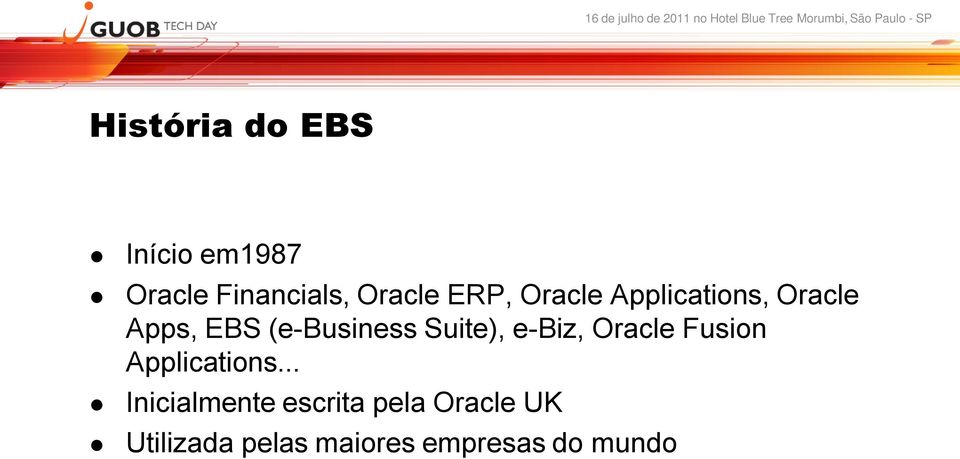 Suite), e-biz, Oracle Fusion Applications.