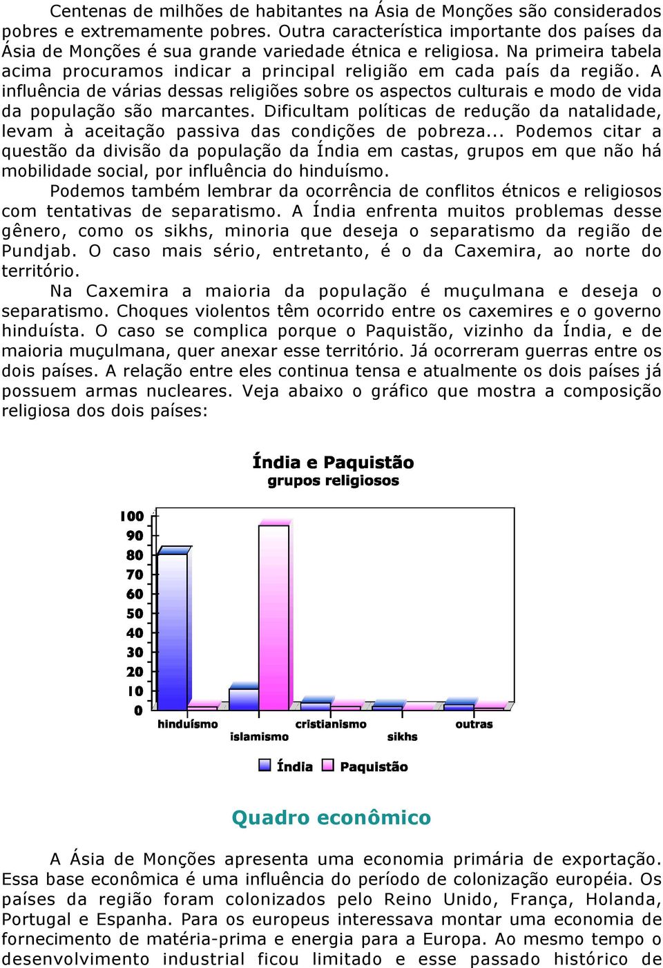 A influência de várias dessas religiões sobre os aspectos culturais e modo de vida da população são marcantes.