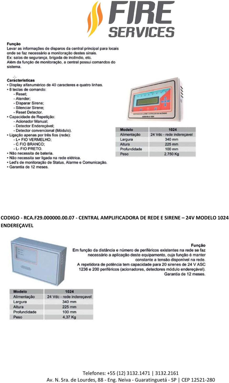 AMPLIFICADORA DE REDE E