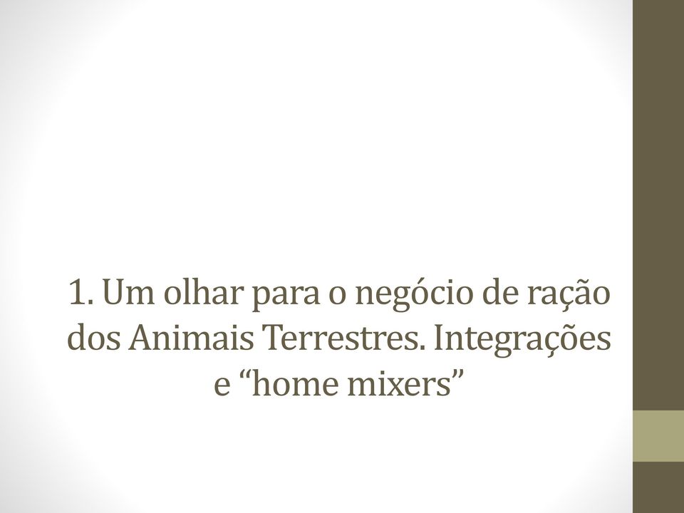 Animais Terrestres.