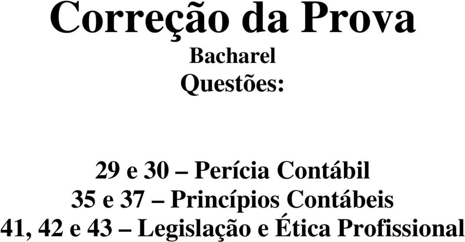 Contábil 35 e 37 Princípios