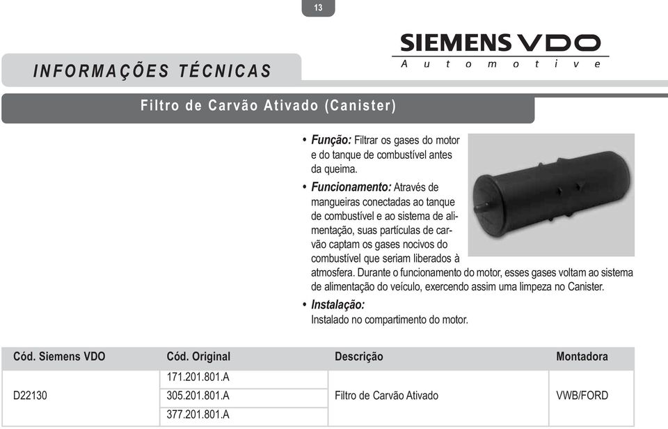 combustível que seriam liberados à atmosfera.