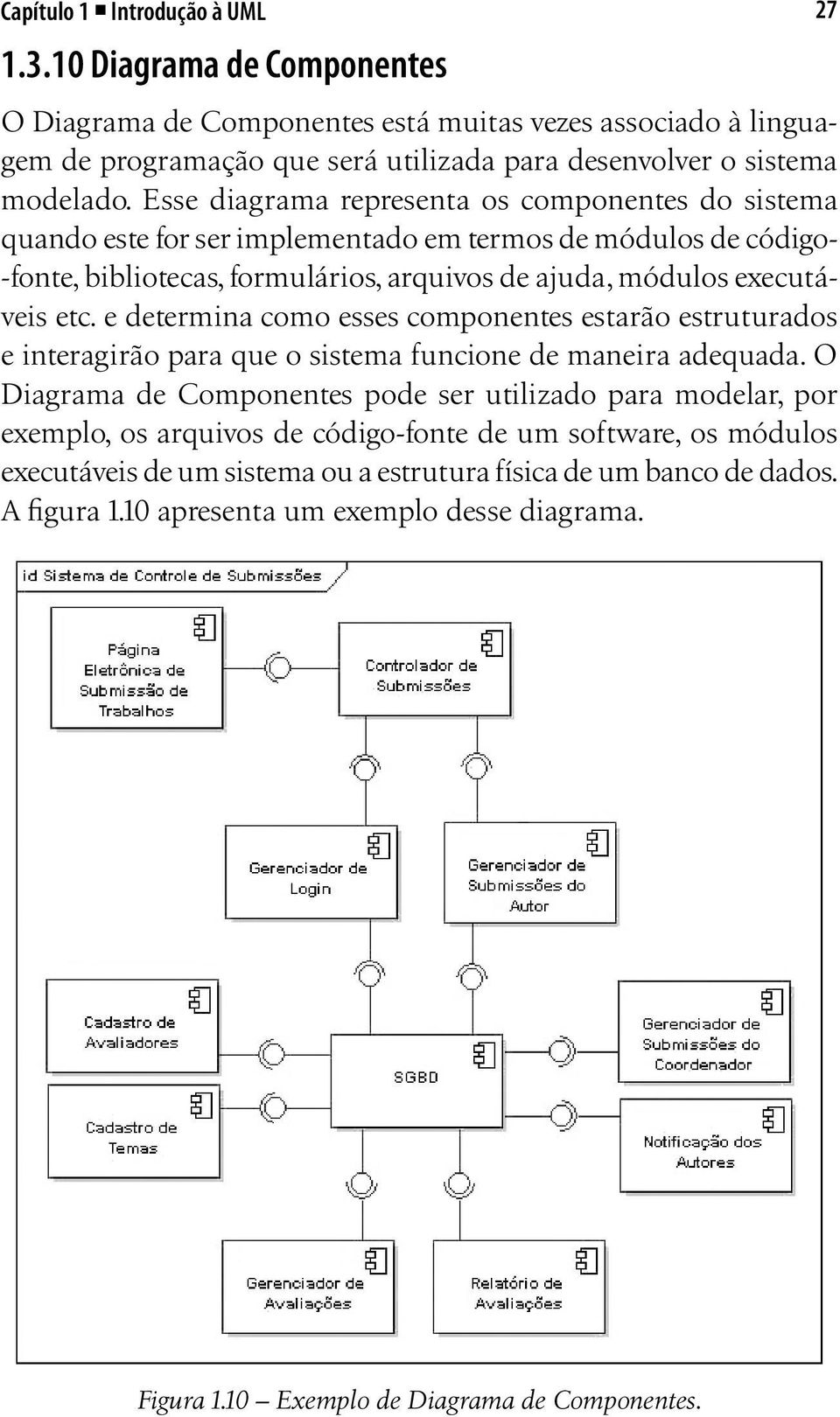 e determina como esses componentes estarão estruturados e interagirão para que o sistema funcione de maneira adequada.