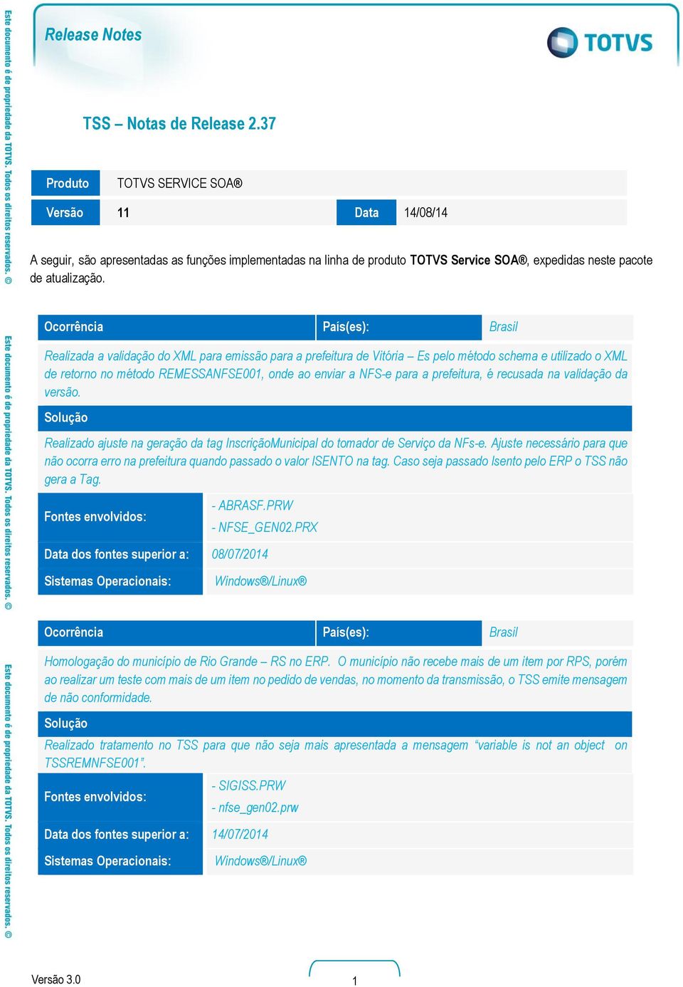 Realizada a validação do XML para emissão para a prefeitura de Vitória Es pelo método schema e utilizado o XML de retorno no método REMESSANFSE001, onde ao enviar a NFS-e para a prefeitura, é