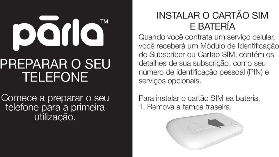 Identificação do Subscriber ou Cartão SIM, contém os detalhes de sua subscrição, como seu número de