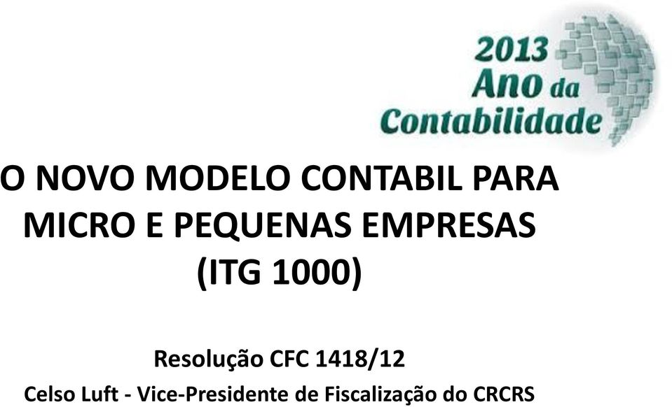 Resolução CFC 1418/12 Celso Luft -