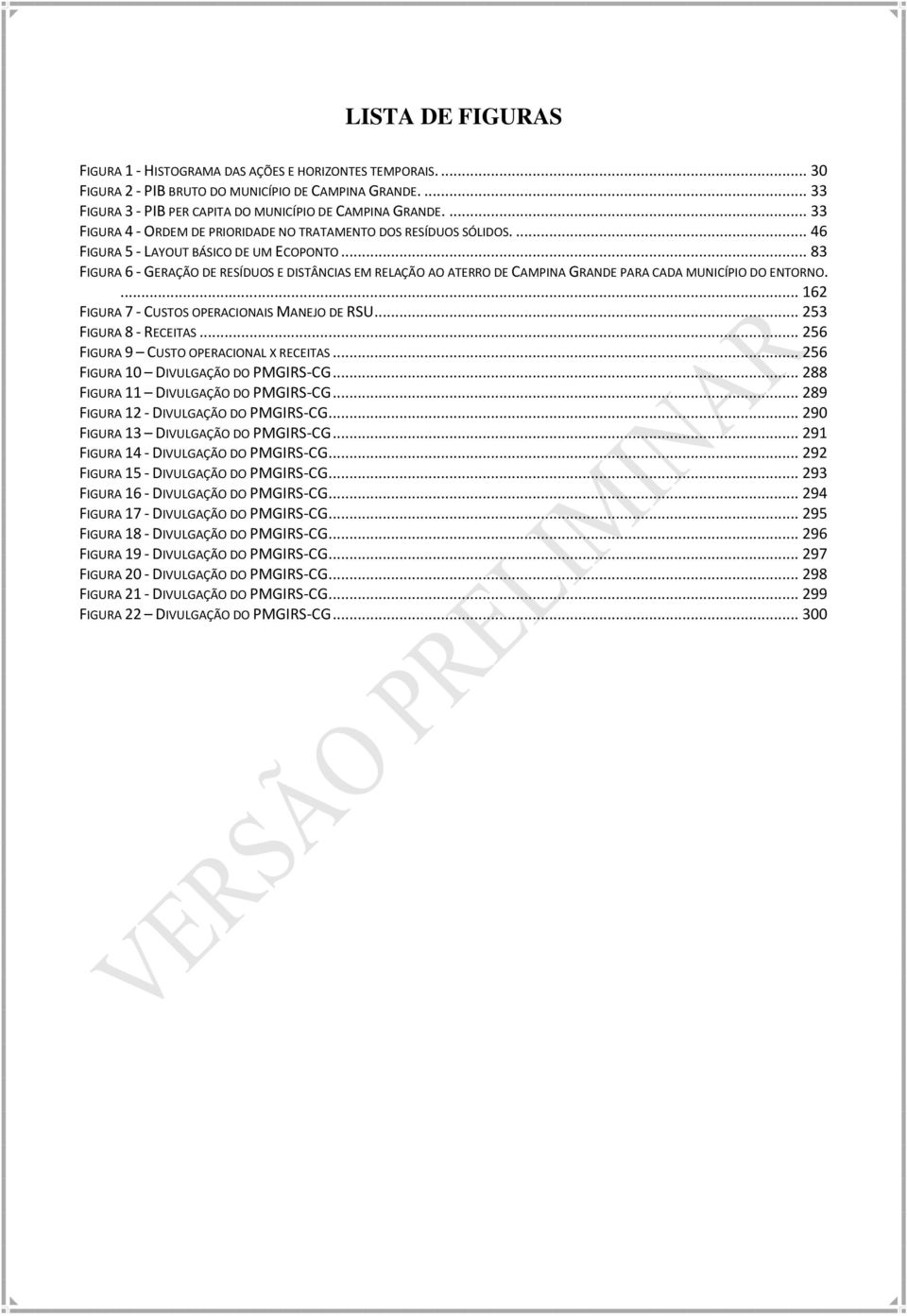 .. 83 FIGURA 6 - GERAÇÃO DE RESÍDUOS E DISTÂNCIAS EM RELAÇÃO AO ATERRO DE CAMPINA GRANDE PARA CADA MUNICÍPIO DO ENTORNO.... 162 FIGURA 7 - CUSTOS OPERACIONAIS MANEJO DE RSU... 253 FIGURA 8 - RECEITAS.