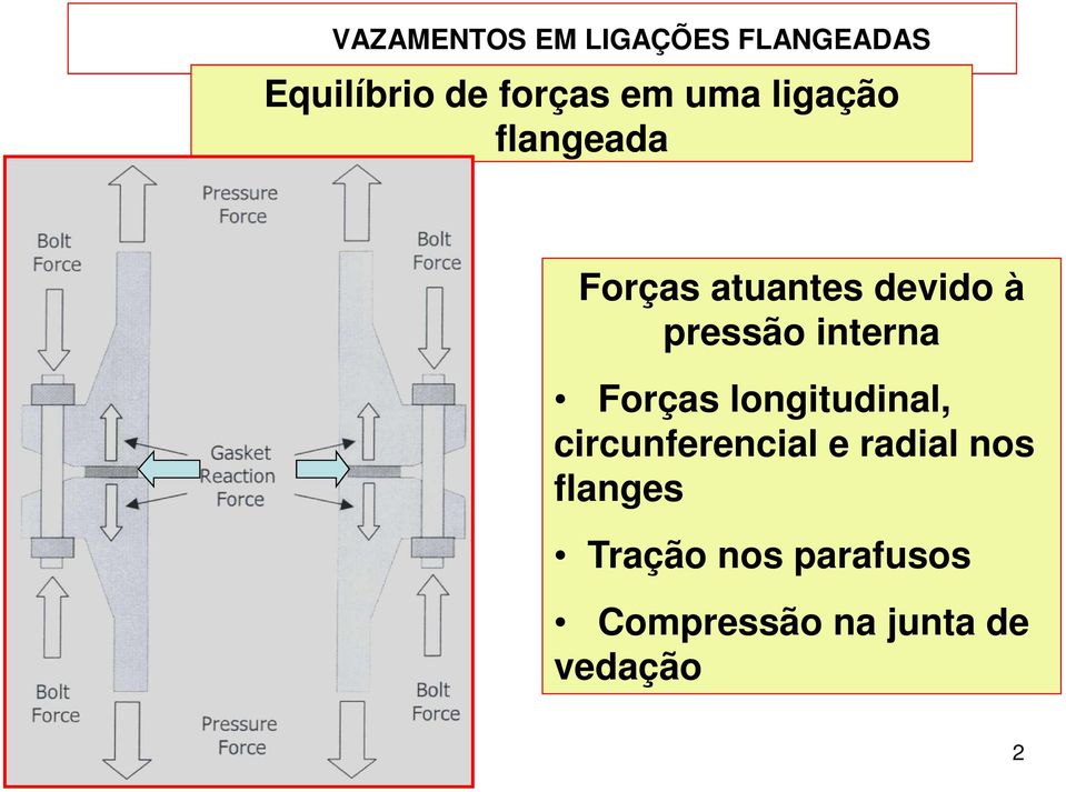 longitudinal, circunferencial e radial nos