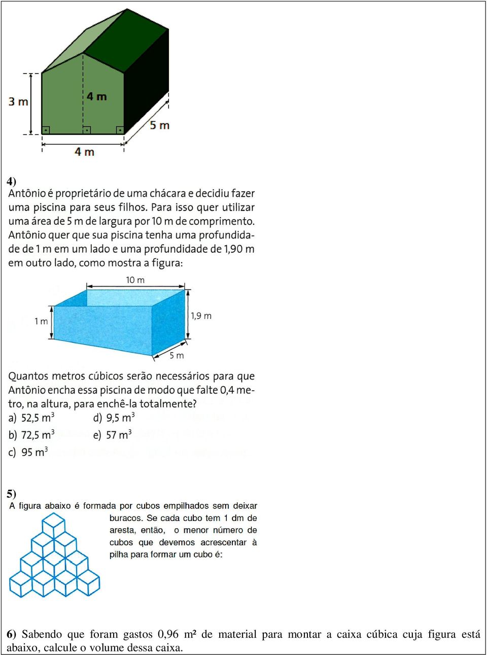 caixa cúbica cuja figura está