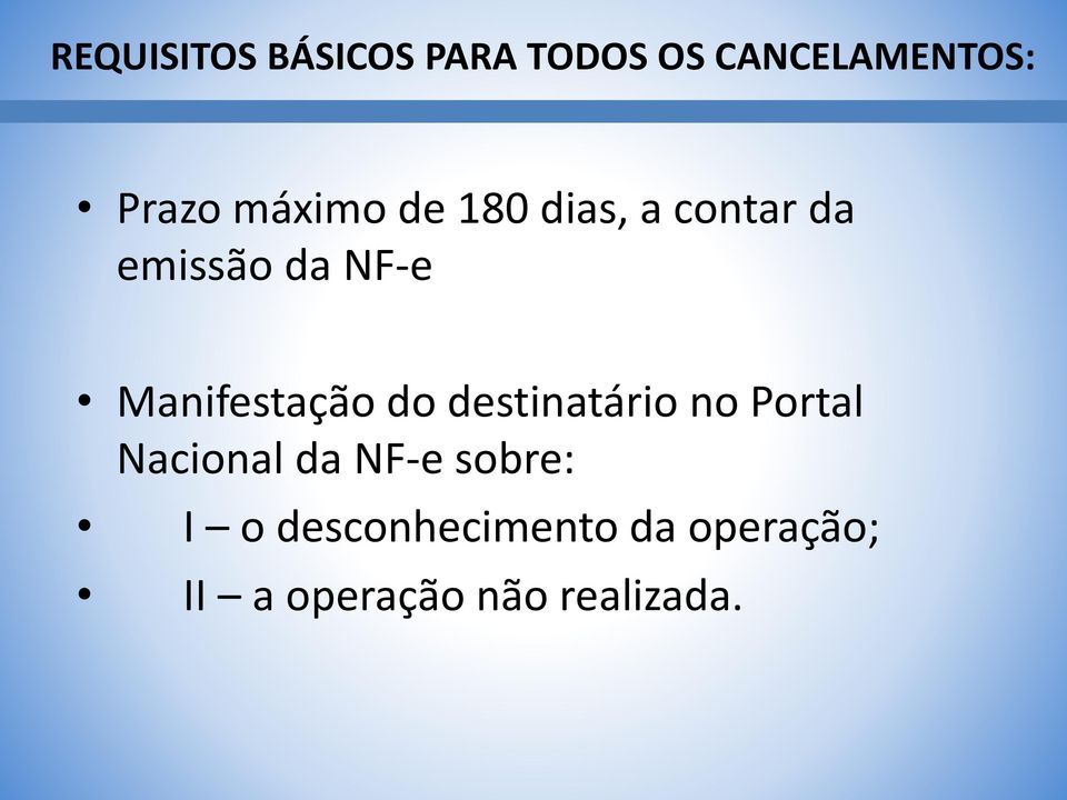 Manifestação do destinatário no Portal Nacional da NF-e