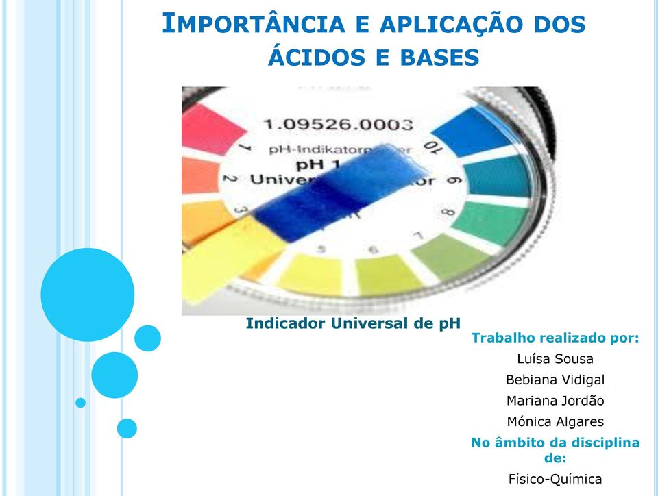 por: Luísa Sousa Bebiana Vidigal Mariana Jordão