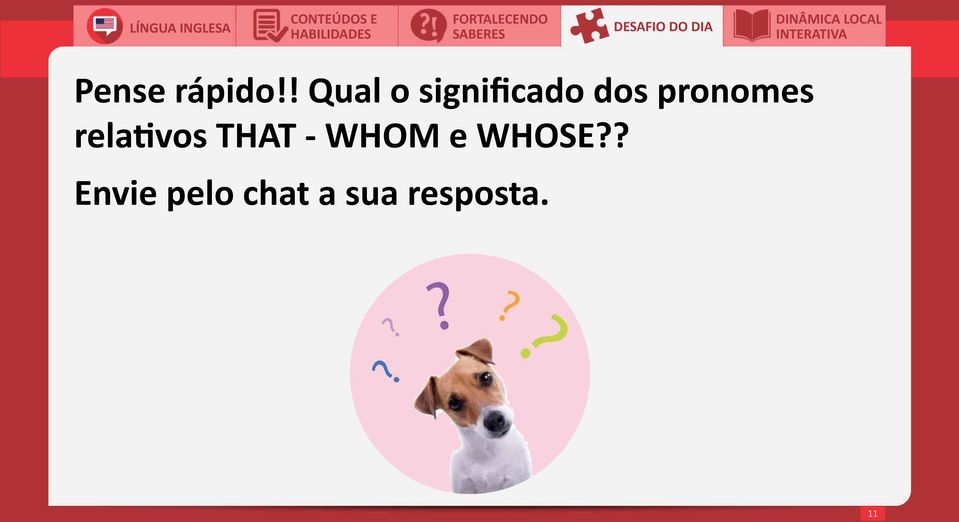 ! Qual o significado dos pronomes relativos