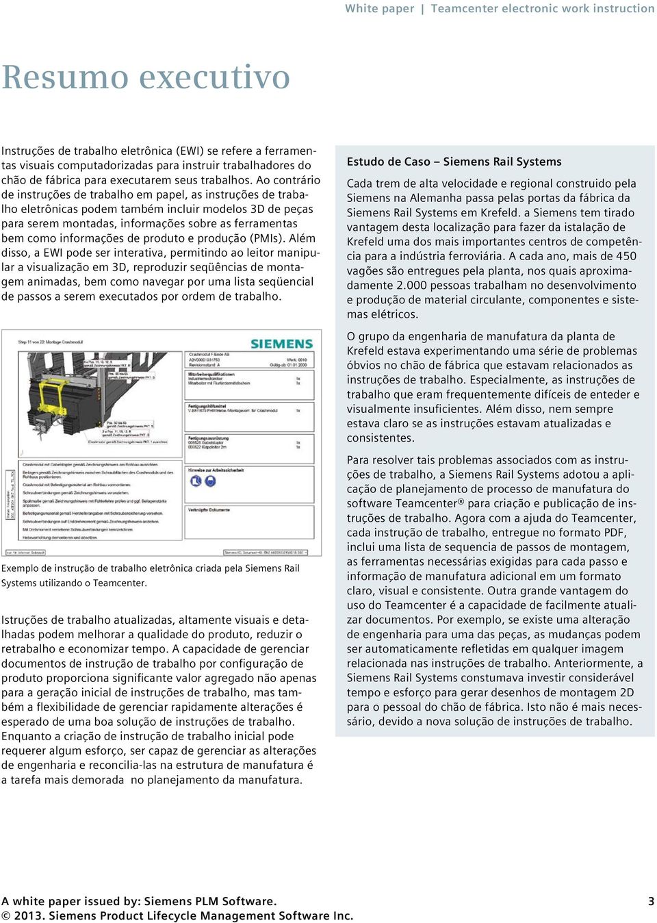 informações de produto e produção (PMIs).