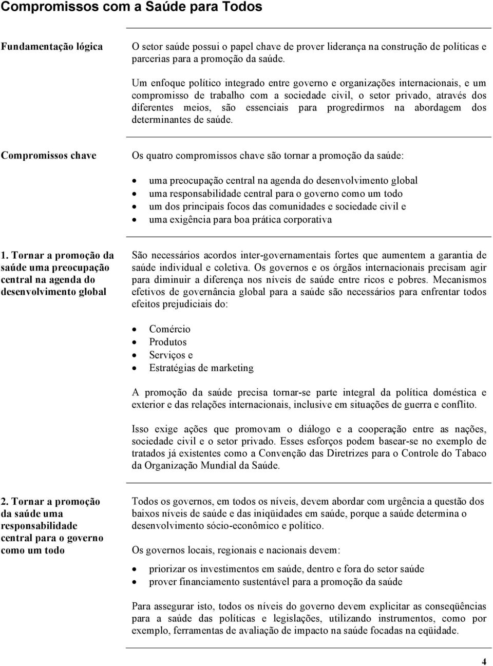 progredirmos na abordagem dos determinantes de saúde.