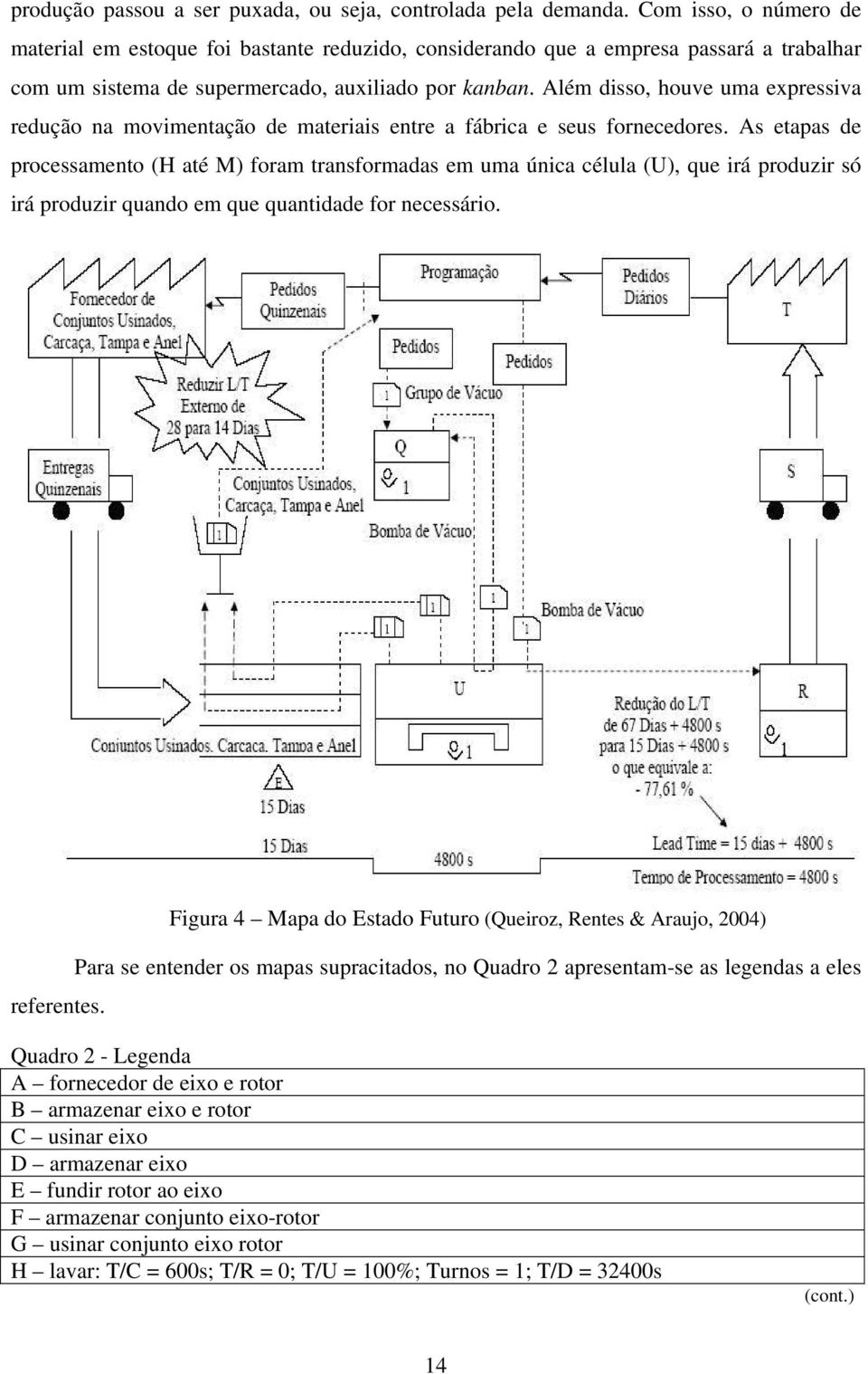 Além disso, houve uma expressiva redução na movimentação de materiais entre a fábrica e seus fornecedores.