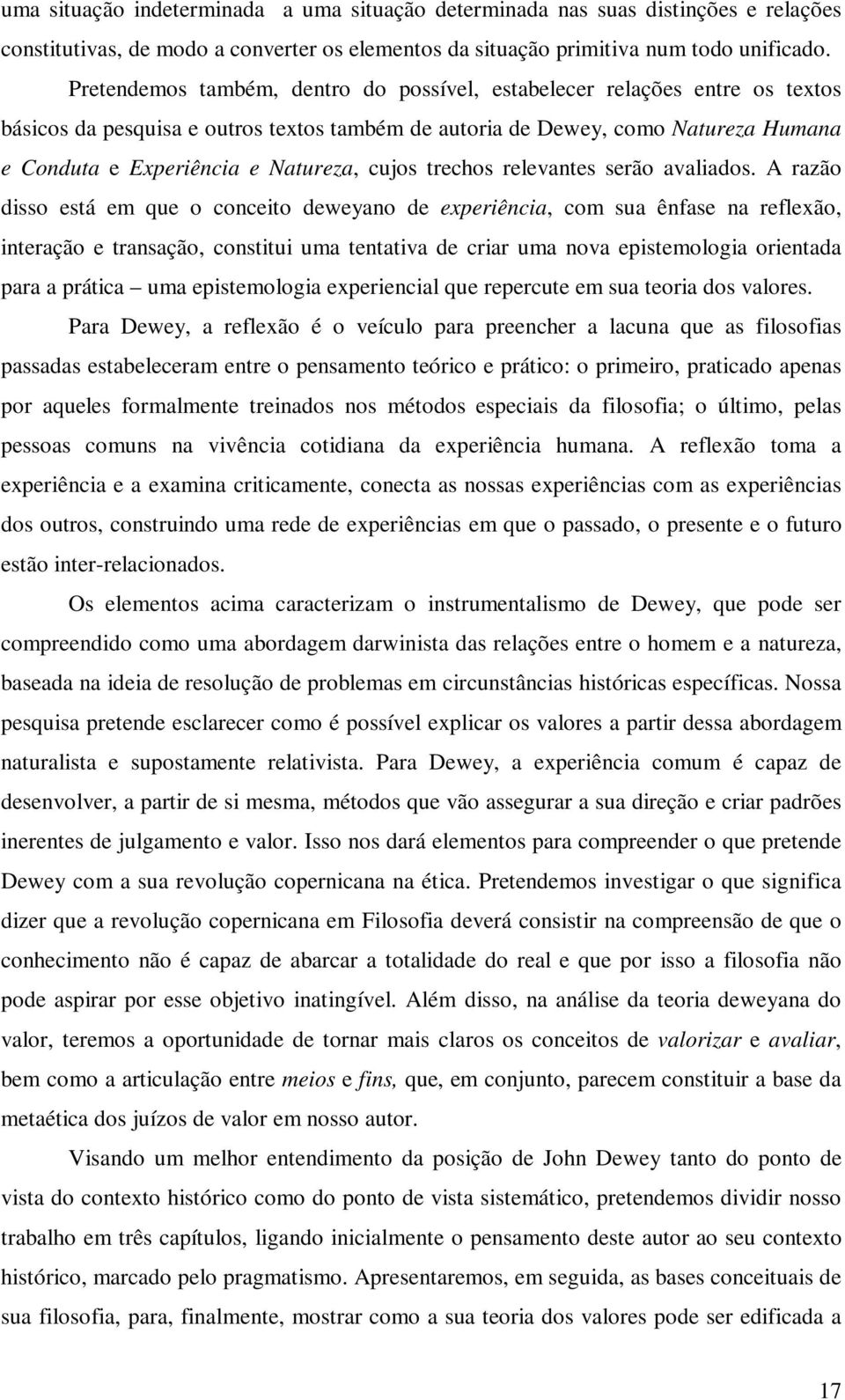 cujos trechos relevantes serão avaliados.