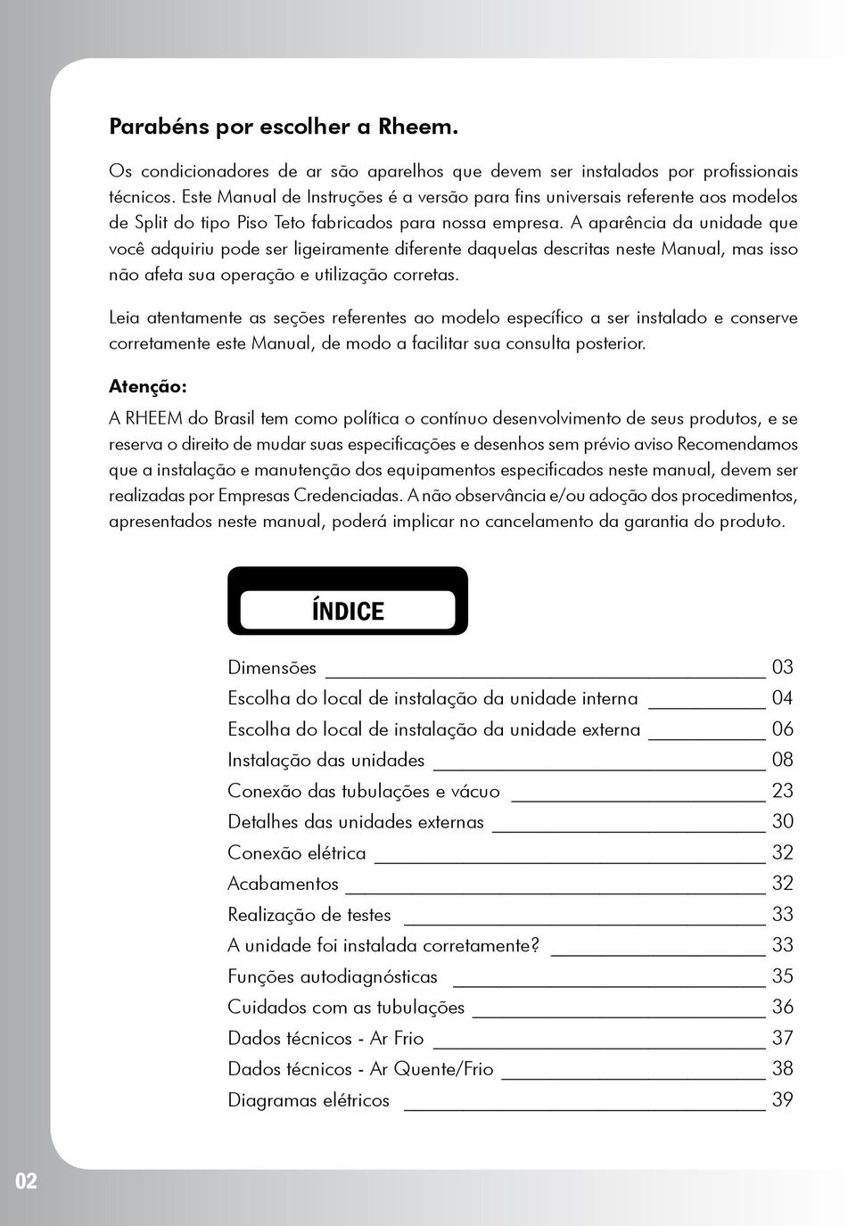 A aparência da unidade que você adquiriu pode ser ligeiramente diferente daquelas descritas neste Manual, mas isso não afeta sua operação e utilização corretas.