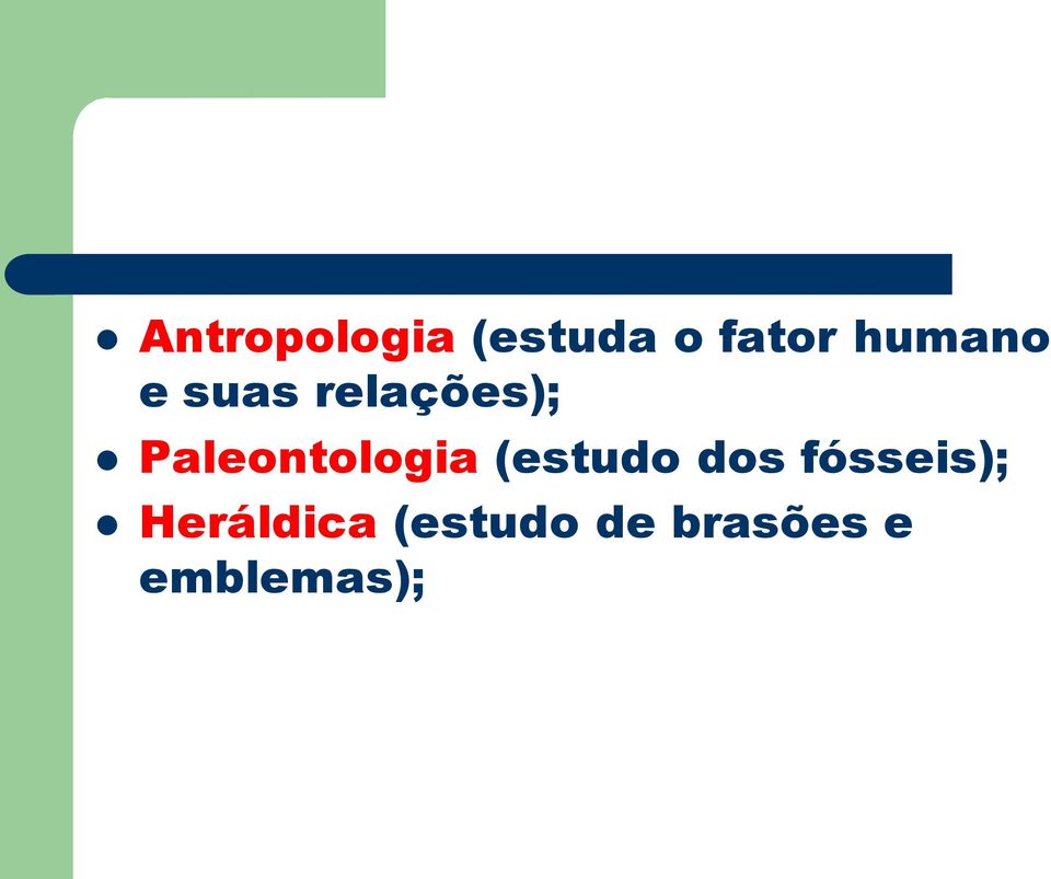 Paleontologia (estudo dos