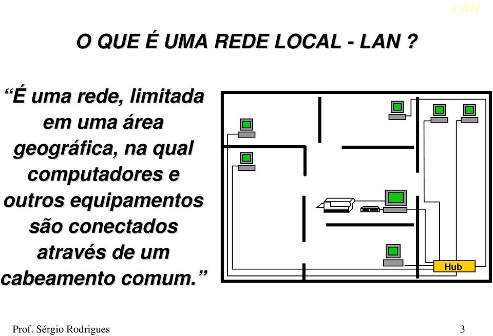 qual computadores e outros equipamentos são