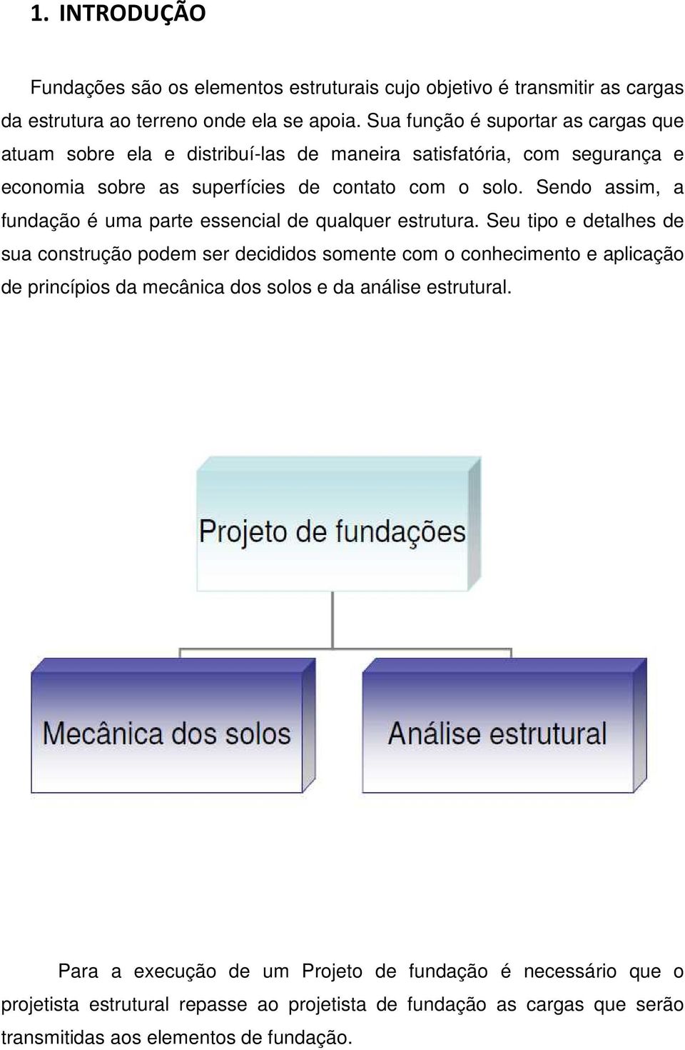 Sendo assim, a fundação é uma parte essencial de qualquer estrutura.