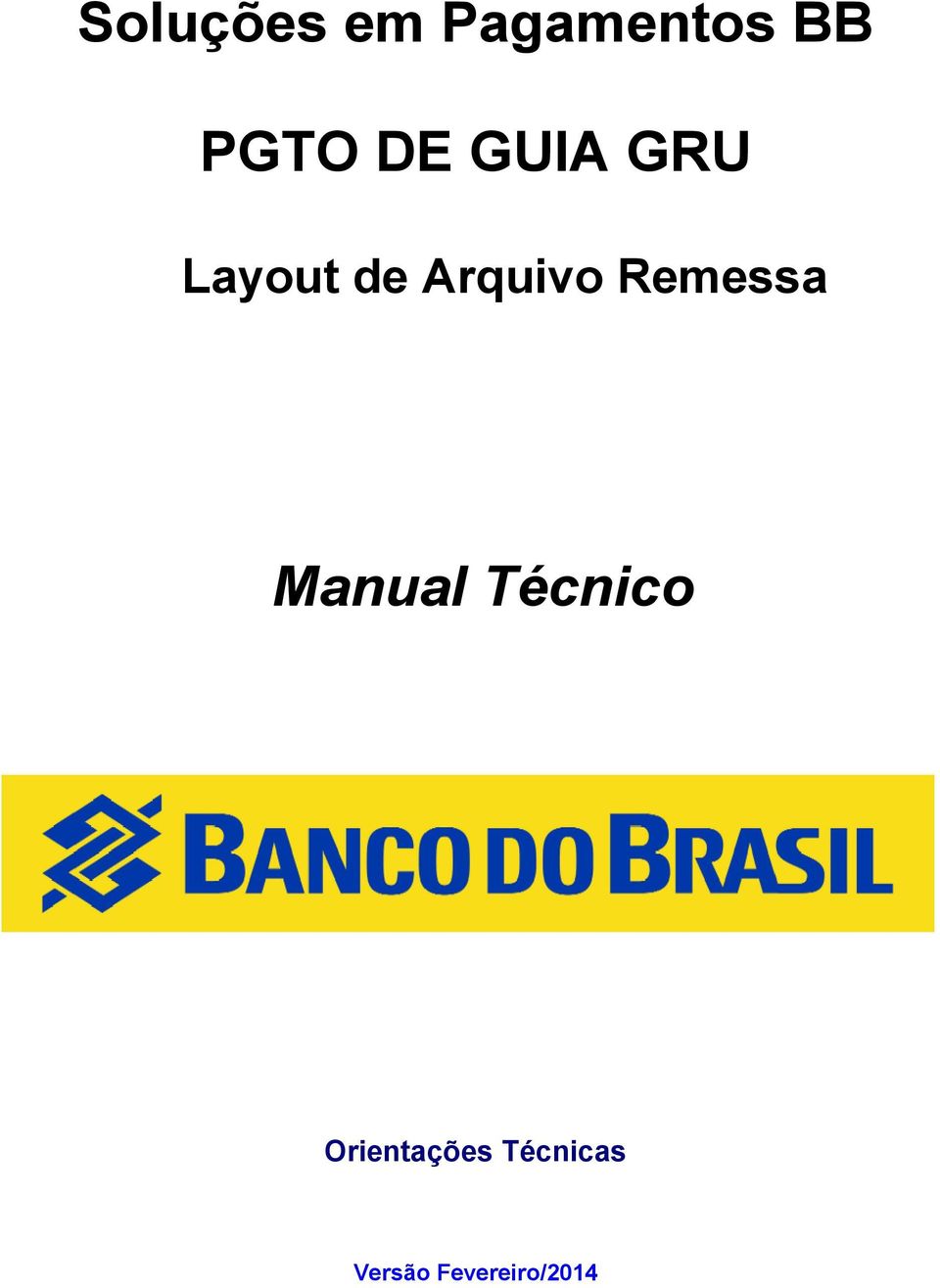 Remessa Manual Técnico