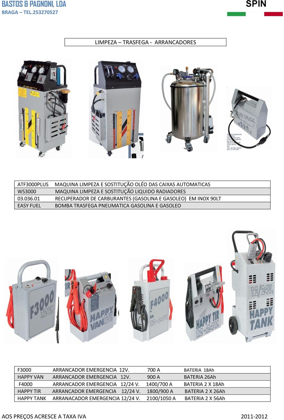 01 RECUPERADOR DE CARBURANTES (GASOLINA E GASOLEO) EM INOX 90LT EASY FUEL BOMBA TRASFEGA PNEUMATICA GASOLINA E GASOLEO F3000 ARRANCADOR EMERGENCIA