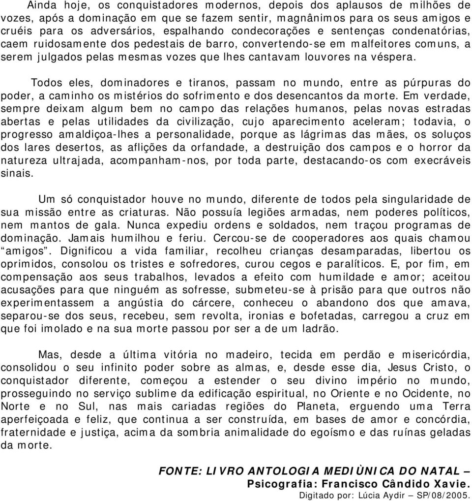 LIVRO ANTOLOGIA MEDIÚNICA DO NATAL ESPÍRITOS DIVERSOS - PDF Free Download