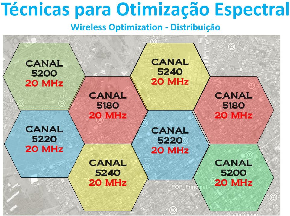 5220 20 MHz CANAL 5180 20 MHz CANAL 5240 20 MHz CANAL